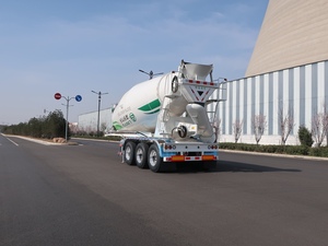 CIMC LINYU Hochwertiger und berühmter 3-Achs-14m3-Betonmischer-Sattelauflieger zum Verkauf - Product Image 3