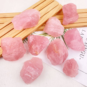 Ampia Disponibilità di <span class=keywords><strong>Quarzo</strong></span> <span class=keywords><strong>Rosa</strong></span> Naturale di Alta Qualità, <span class=keywords><strong>Pietra</strong></span> Grezza da 3 Pollici per Aromaterapia e Guarigione - Product Image 1