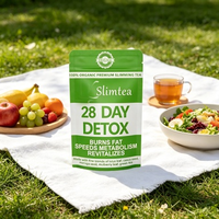 Thé Détox Minceur Post-partum 28 Jours MWTEA – Nettoyage Herbal, Perte de Poids, Sans Sucre – Marque Privée OEM ODM Vente en Gros