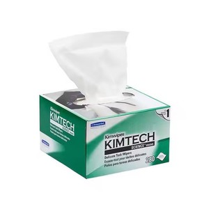 Lenew FTTH ใยแก้วนำแสง Kimtech Kim เช็ดฝุ่นกระดาษ34155 100% เยื่อไม้บริสุทธิ์สีเขียว - Product Image 3
