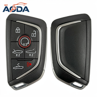 Llave Inteligente para Auto con Control Remoto de 7 Botones, 433MHz, Chip 49, FCC ID YG0G20TB1 para Cadillac