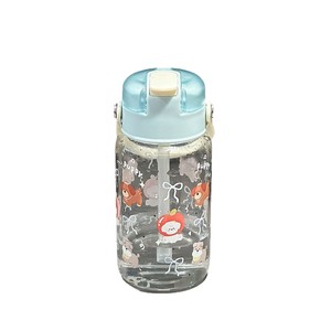 Glass Straw <b>Cup</b> <b>Large</b> Capacity With Carrying Rope Back To School Student Water Bottle Portable Tea Mug - Product Image 5