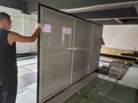 90-230 pouces WUPRO grands écrans de projection en tissu tissé 4K HD acoustiquement transparents écran de projection à cadre fixe pour cinéma maison