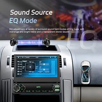 Podofo Single Din Autoradio Stéréo 7 ''Voiture Lecteur MP5 Écran Tactile Rétractable Auto Electronics BT FM USB Type-C
