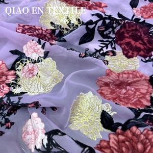 New Trung Quốc Phong Cách Thổ Cẩm Vải Nhung Không Thấm Nước Sợi Nhỏ In Cho Boys' Nhà Dệt May-Váy Xường Xám - Product Image 1