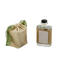En gros, diffuseurs à bâtonnets en verre avec design lin, bâtonnets diffuseurs, parfum personnalisé, écologique, pot à bougie DIY, coffret cadeau