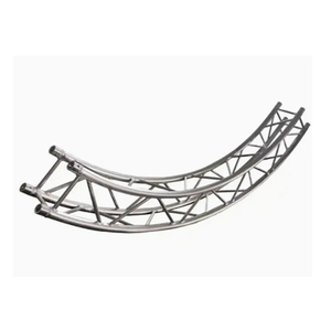 Anpassbares 290x290/300X300/400X400mm Aluminiumlegierung Rostfreies Vormontiertes Bühnenbeleuchtungs-Traversensystem F34 Kompatibel Silber - Product Image 4