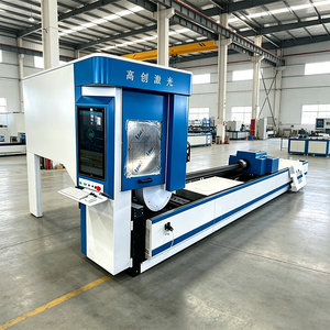 Découpeur laser industriel pour tubes ronds et carrés en acier inoxydable et acier au carbone, prix direct usine avec garantie d'un an et assistance technique - Product Image 2