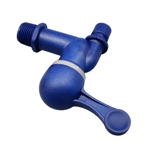 2026 Commercial Factory Supply Bathroom Water Saving PP ABS Blue DN15 Faucet Plastic Taps Bibcock - Product Image 4