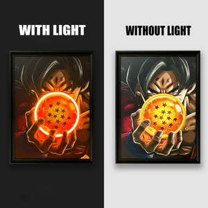 Peintures sur toile néon modernes « La création d'Adam », affiches et impressions, images d'art murales pour décoration <span class=keywords><strong>de</strong></span> salon et <span class=keywords><strong>de</strong></span> maison - Product Image 4