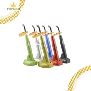 Colorful Economic Hot Sale Products Dental Composite Colorful Lamp Wireless Plastic Body LED Curing Light for Dentistry