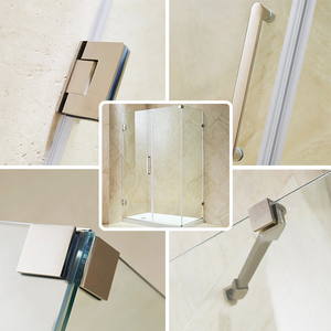Esquina de ángulo Neo personalizada para <span class=keywords><strong>baño</strong></span> Interior, ducha de <span class=keywords><strong>vidrio</strong></span> templado independiente - Product Image 6