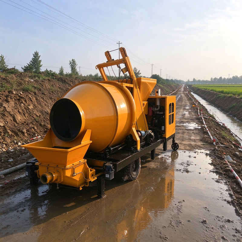 Stationary Concrete Pump Concrete Line Pump Fixed Location Concrete ...