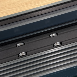 Bán nóng phía trước khu dân cư nhập nhôm cửa sổ trượt cửa với tấm kính lớn và trượt trơn tru cho biệt thự sang trọng - Product Image 3