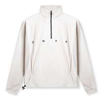Vestes légères pour hommes Logo imprimé Sweats imperméables de haute qualité avec fermeture à glissière 1/4
