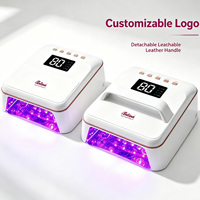 Lampe à ongles UV LED sans fil professionnelle rechargeable IBelieve Strong 8000mah, lampe UV personnalisée pour salon