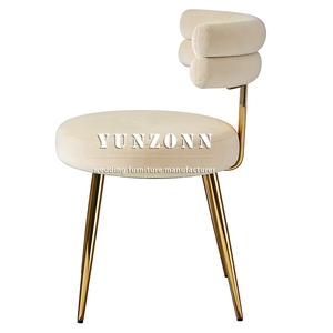 Ghế tiệc cưới sang trọng bằng nhung vàng cao cấp cho thuê sự kiện - Product Image 5