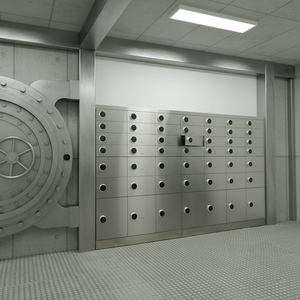 Fingerprint Electronic Combination Fireproof Safe Cold Rolled Steel Construction CE Certified. <strong>Professional</strong> <strong>Vault</strong> Home Safety - Product Image 5
