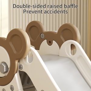 Feelkids Toboggan Pudding pour enfants, mini toboggan en plastique sécurisé, <span class=keywords><strong>jouet</strong></span> de jeu à pédale fermée, pour extérieur et intérieur, idéal pour bébés, centres commerciaux et écoles - Product Image 4