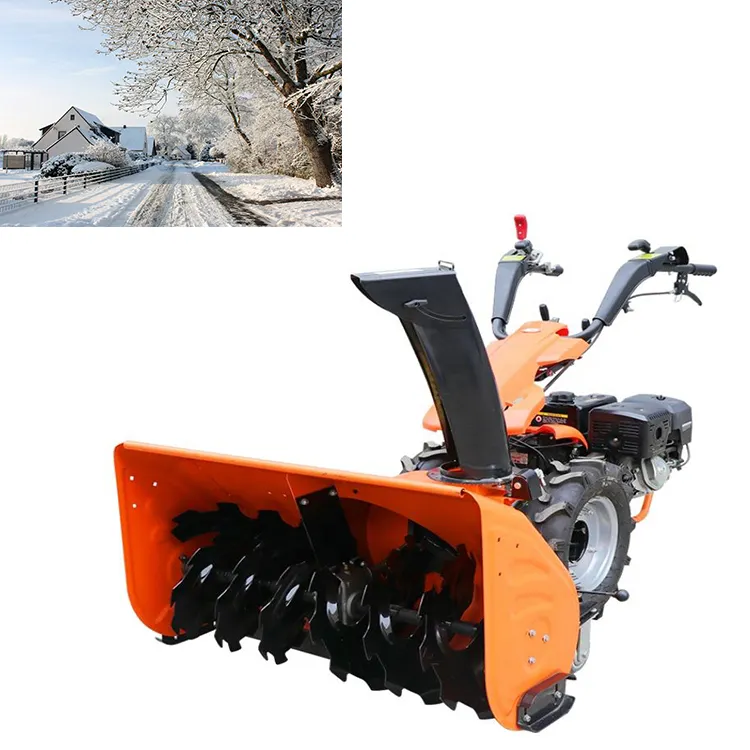 Street cleaning tools snow thrower snow sweeper for community