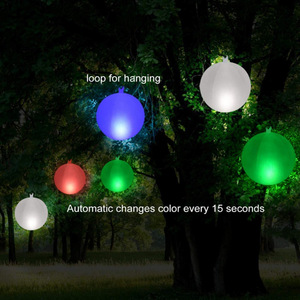 Inflatable Solar Powered Floating Pool Ball Light 35cm Waterproof Outdoor LED Nighttime Swimming Party Decorative Light - Product Image 4