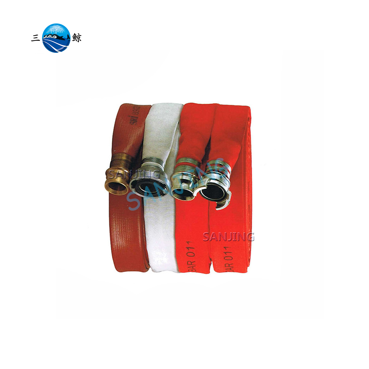 Factory Supply Layflat Fire Hose  Fire Hose Pipe 2 Inch Fire Fighting Hose