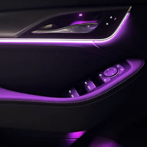 ชุดอัพเกรดไฟ Ambient สำหรับ Cadillac CT5 ปี 2020 ถึง 2025 อุปกรณ์เสริมไฟ LED ภายใน แผงตกแต่ง - Product Image 6