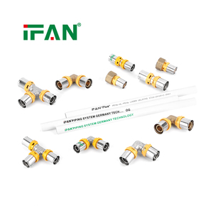Raccords à sertir en laiton IFAN PEX 16-63 mm NSF/ANSI 61 sans plomb pour <span class=keywords><strong>eau</strong></span> <span class=keywords><strong>potable</strong></span> - Product Image 4