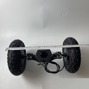 Eje trasero de triciclo eléctrico sin engranajes de 10 pulgadas y 60 km/h, eje trasero para kart eléctrico - Product Image 4
