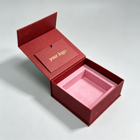 Boîte magnétique avec ruban, emballage personnalisé, fermeture magnétique, boîte à bijoux en forme de livre, emballage cadeau pour montre avec doublure en EVA
