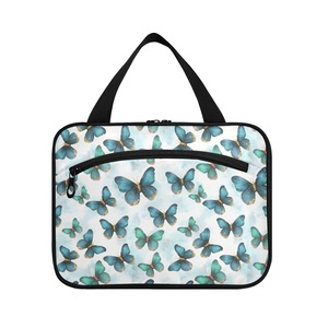 Customs logo Fashion Large Capacity Travel Makeup Bag Daily Outdoor Portable Wash Bag <b>Ladies</b> Cosmetic Bag - Product Image 1