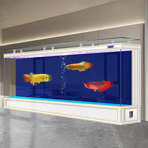 <span class=keywords><strong>2026</strong></span> Nieuwe Ultra Witte Acryl/Glas Gesloten Vloerstaande Visbak Grote Woonkamer Thuis Arowana Achterfilter Geen Water <span class=keywords><strong>Aquarium</strong></span> - Product Image 4