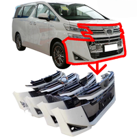 Suku Cadang Bekas Berkualitas Tinggi untuk Toyota Vellfire Bagian Depan, Bumper Mobil, Grille, Lampu LED, Radiator, Fender, Kap Mesin, Kaca Depan.