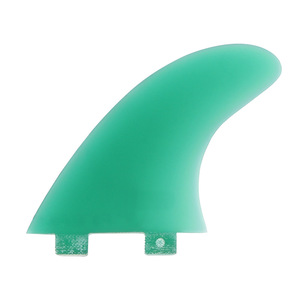 Accessoires de <span class=keywords><strong>surf</strong></span> Waterplay en gros, aileron de planche de <span class=keywords><strong>surf</strong></span> double thruster quad, <span class=keywords><strong>ailerons</strong></span> de <span class=keywords><strong>surf</strong></span> verts transparents en fibre de verre pour <span class=keywords><strong>FCS</strong></span> - Product Image 3