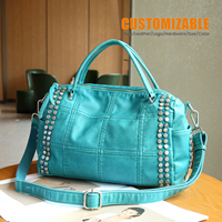Sac à bandoulière vintage Y2K Spicy Girl grande capacité, style moto, délavé, élégant et décontracté pour femmes