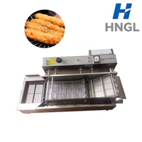 Friteuse industrielle continue automatique électrique pour beignets