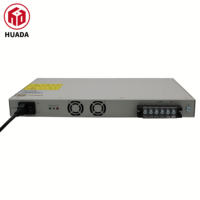HUADA Alimentation électrique à découpage AC/DC 19 pouces 1U pour montage en rack, AC110V/220V, 48V30A, 1500W, efficacité 99%, sortie avec disjoncteur pour télécommunications