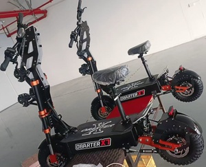 สกู๊ตเตอร์ไฟฟ้า X7 รุ่นยอดนิยมจากอเมริกาและยุโรป กำลังสูง 3600Wh 60V 60Ah ล้อ 14 นิ้ว มอเตอร์คู่อัจฉริยะ พับเก็บได้รวดเร็ว รุ่น X13 ประสิทธิภาพสูง - Product Image 3