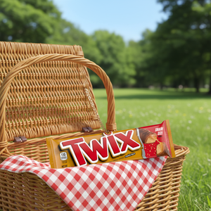 Boîte de présentation de biscuits au <span class=keywords><strong>chocolat</strong></span> au lait solide <span class=keywords><strong>américain</strong></span> en vrac, barre de biscuits au caramel, boîte de présentation, 3,02 oz, paquet de 24 - Product Image 4