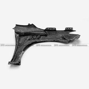 Guardabarros Delantero Ancho de +7 mm de Fibra de Carbono y Vidrio para Subaru WRX VBH S4 EPA ATTK - Product Image 2