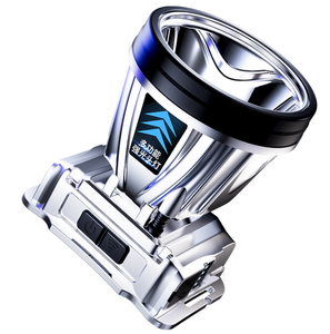 Lampe frontale LED rechargeable USB au lithium-ion de 10 W, plus puissante, avec réglage 90° haut/bas, étanche IP54, 3 modes et 200 lumens - Product Image 5