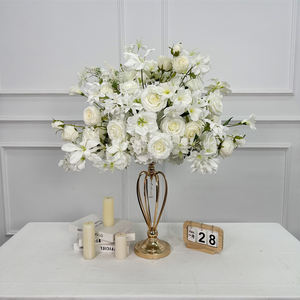 Centros de Mesa Populares para Bodas, Decoración Floral para Bodas, Centros de Mesa con Esferas de Flores para Decoración de Bodas - Product Image 1