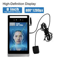 Sistema de Control de Asistencia con Reconocimiento Facial y de Venas de la Palma de la Mano, GPS, Móvil 4G, Tarjeta SIM Android, con API para Servicio OEM/ODM
