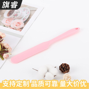 Pink Silicone Cake Spatula Oven Safe Hand Wash Only Baking Mixer Kitchen Utensil - Product Image 4