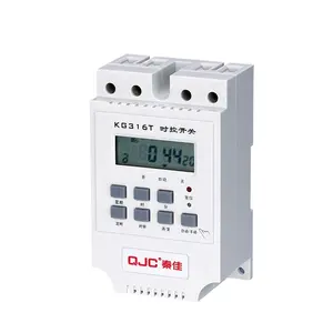 QJC 제조 OEM ODM 판매 KG316T 프로그래밍 디지털 타이머 스위치 타이머 스위치 디지털