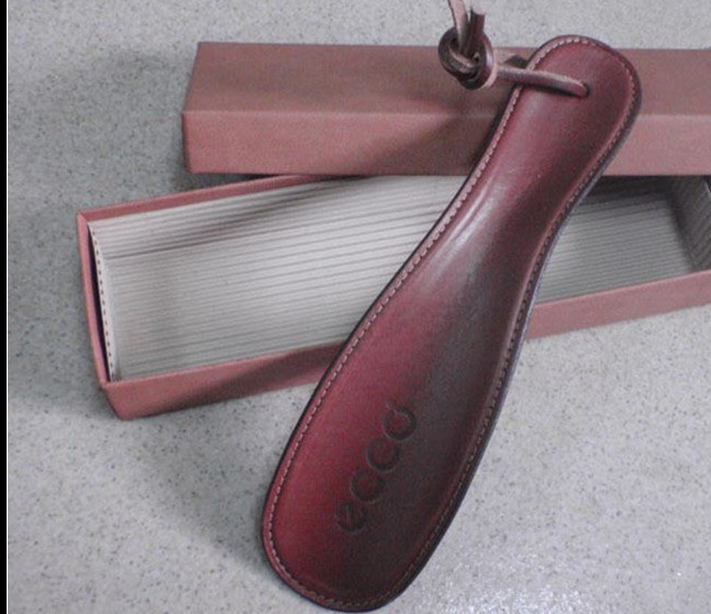 Высококачественный металлический обувной Гудок с кожаным чехлом разных размеров от 15 см до 60 см