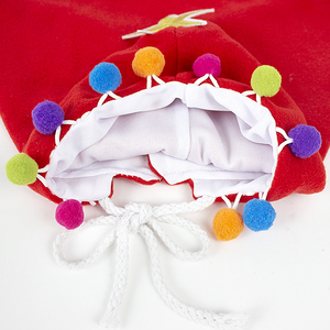 Fabricante al por mayor de Navidad rojo verde gato perro capa ropa - Product Image 6