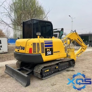 Excavadora Usada Más Vendida Komatsu PC56 de 5 y 6 Toneladas, Miniexcavadora en Stock para Construcción Japonesa con EPA/CE - Product Image 1