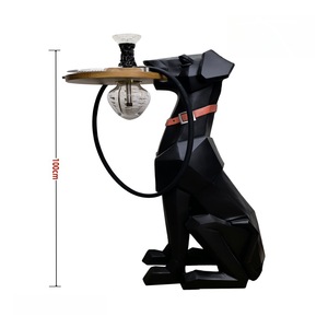 Large Floor-standing <b>Hookah</b> Dubin Dog Figurine Shisha Resin Shisha <b>Hookah</b> - Product Image 5