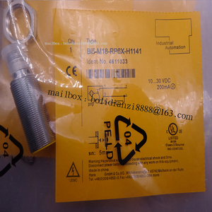 Hot bán Thương hiệu Mới ban đầu cảm biến tiệm cận BI5-<span class=keywords><strong>M18</strong></span>-RP6X-H1143 BI5-<span class=keywords><strong>M18</strong></span>-RN6X-H1143 trong kho - Product Image 4